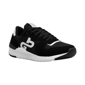 Tenis-Casual-Preto-Fechamento-Cadarco-Logo-Lateral-|-Polo-Go-Tamanho--38---Cor--PRETO-0